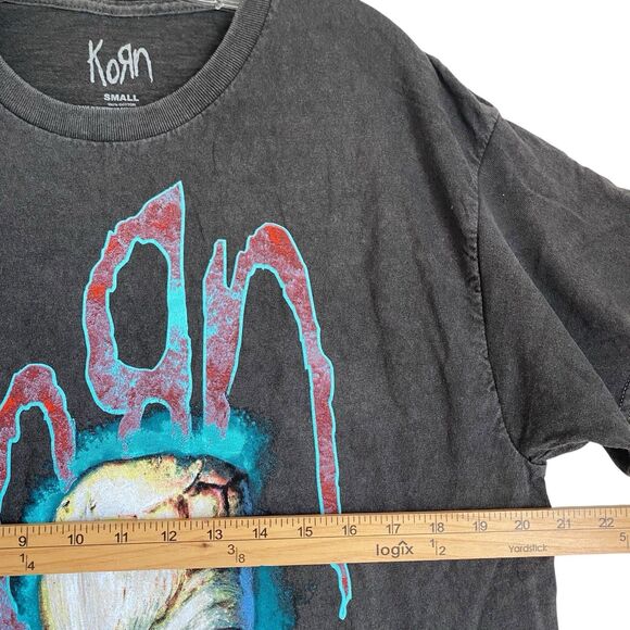 Official KORN T-shirt Unisex Adult M Gray Graphic The Serenity Of Suffering - Picture 6 of 6